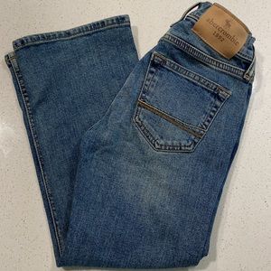 Abercrombie boys boot cut jeans